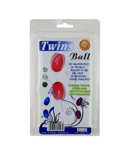 TWINS BALLS BOLAS ANALES LILA