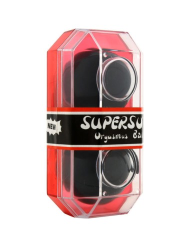 SEVENCREATIONS SUPERSOFT BOLAS ORGASMICAS NEGRO