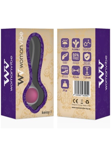WOMANVIBE KEISY I BOLA GEISHA SILICONA - ROSA