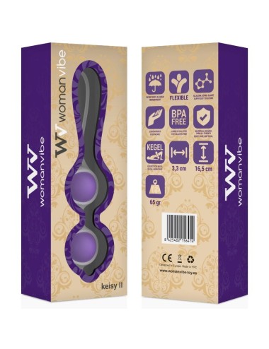 WOMANVIBE KEISY II BOLAS SILICONA