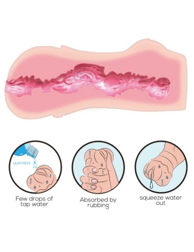 CRAZY BULL - MASTURBADOR WATER SKIN VAGINA
