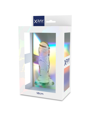 X RAY - ARNÉS + DILDO TRANSPARENTE 12 CM -O- 2.6 CM