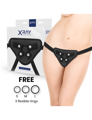 X RAY - ARNÉS COMPATIBLE CON ANILLAS SILICONA