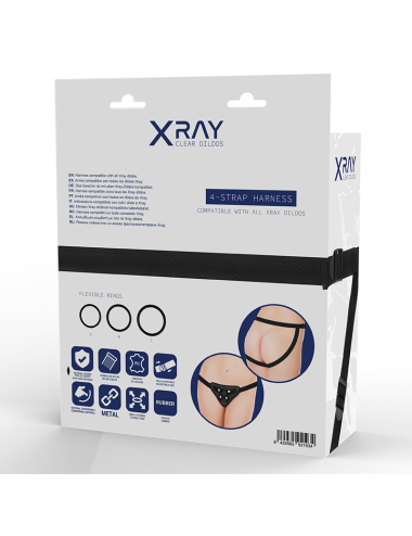 X RAY - ARNÉS COMPATIBLE CON ANILLAS SILICONA
