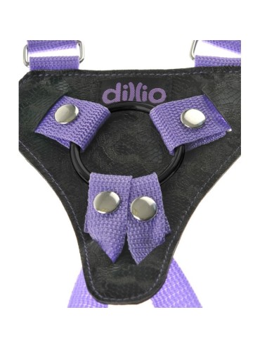 DILLIO ARNES STRAP ON CON TIRANTES Y DILDO 17.8 CM