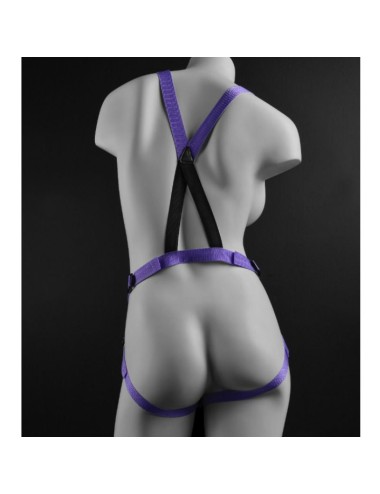 DILLIO - ARNES STRAP ON CON TIRANTES Y DILDO 17.8 CM