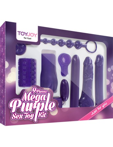 TOYJOY - JUST FOR YOU MEGA PURPLE SEX TOY KIT