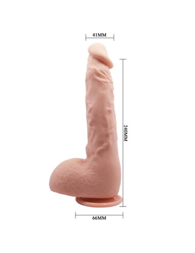 BAILE - DILDO REALISTICO JASON NATURAL 24 CM