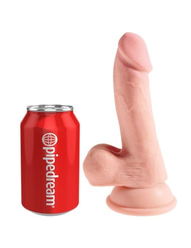 KINGCOCK DILDO TRIPLE DENSIDAD 14 CM