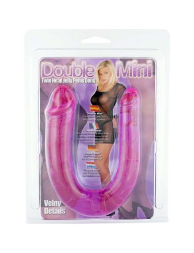 SEVEN CREATIONS - PENE CON DOS CABEZAS DE GELATINA FLEXIBLE