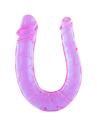 SEVEN CREATIONS - PENE CON DOS CABEZAS DE GELATINA FLEXIBLE