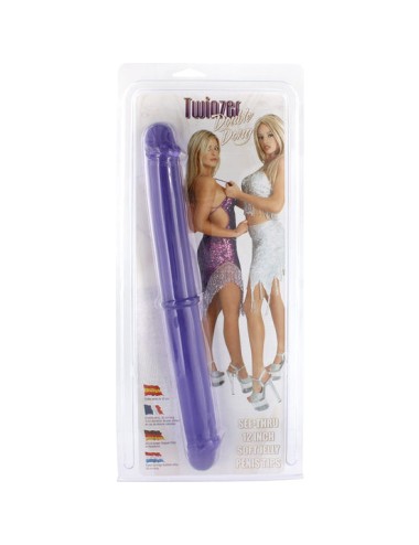 SEVEN CREATIONS - DOBLE PENE DE 30 CM MORADO