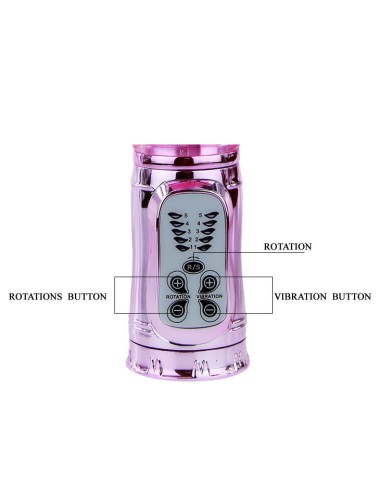 BAILE - THROBBING BUNNY ROTADOR RAMPANTE ROSA