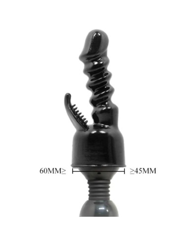 BAILE - POWER HEAD CABEZAL INTERCAMBIABLE PARA ESTIMULACION INTERNA Y CLITORIS