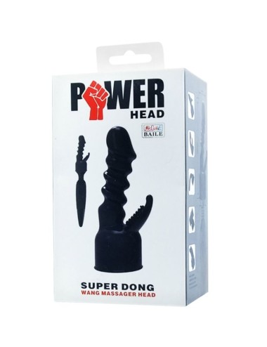 BAILE - POWER HEAD CABEZAL INTERCAMBIABLE PARA ESTIMULACION INTERNA Y CLITORIS