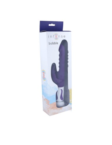 INTENSE - BOBBLE VIBRADOR ROTADOR SILICONA LILA
