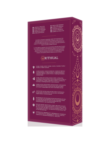 MOTOR RITUAL ANUSARA DUAL RECARGABLE 2.0 ORQUIDEA