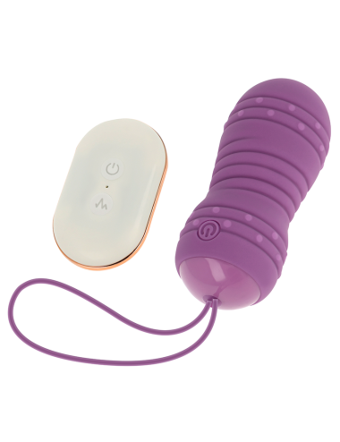 OHMAMA - HUEVO CONTROL REMOTO 7 MODOS ROTACION LILA