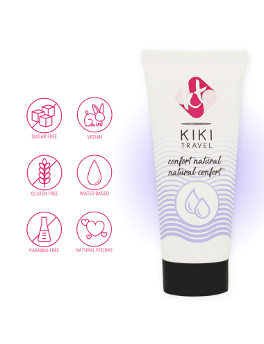 KIKÍ TRAVEL - GEL DESLIZANTE NATURAL CONFORT 50 ML