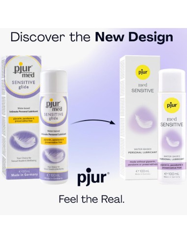 PJUR - MED SENSITIVE GLIDE LUBRICANTE BASE AGUA 100 ML