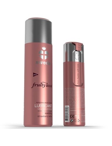 SWEDE - FRUITY LOVE LUBRICANTE FRESAS CON CHAMPAGNE 100 ML