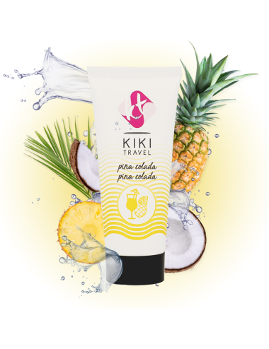 KIKÍ TRAVEL - LUBRICANTE SABOR A PIÑA COLADA 50 ML