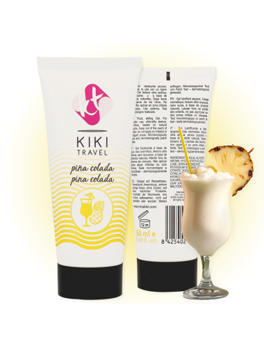KIKÍ TRAVEL - LUBRICANTE SABOR A PIÑA COLADA 50 ML