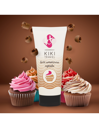KIKÍ TRAVEL - GEL DESLIZANTE SABOR A TARTA AMERICANA CUPCAKE 50 ML