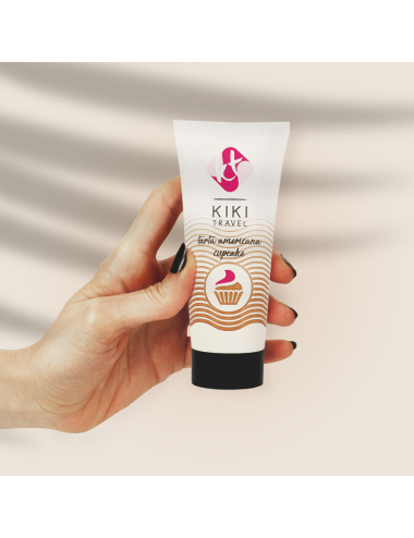 KIKÍ TRAVEL - GEL DESLIZANTE SABOR A TARTA AMERICANA CUPCAKE 50 ML