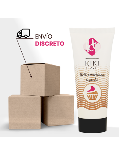 KIKÍ TRAVEL - GEL DESLIZANTE SABOR A TARTA AMERICANA CUPCAKE 50 ML