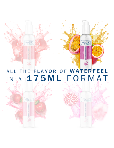 WATERFEEL - LUBRICANTE BASE AGUA FRUTA DE LA PASIÓN 175 ML