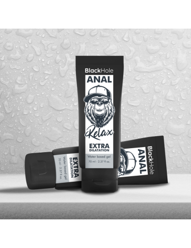 BLACK HOLE - GEL BASE AGUA DILATACION ANAL 70 ML