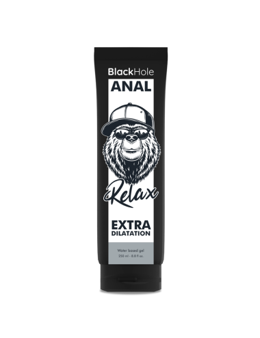 BLACK HOLE - GEL BASE AGUA DILATACION ANAL 250 ML