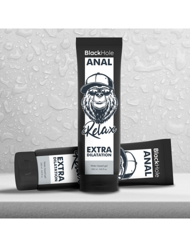 BLACK HOLE - GEL BASE AGUA DILATACION ANAL 250 ML