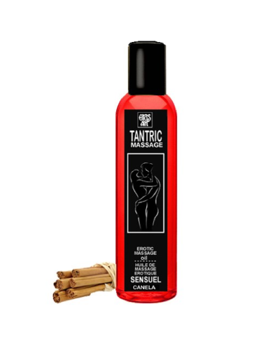 EROS-ART - ACEITE MASAJE TANTRICO NATURAL Y AFRODISÍACO CANELA 30 ML