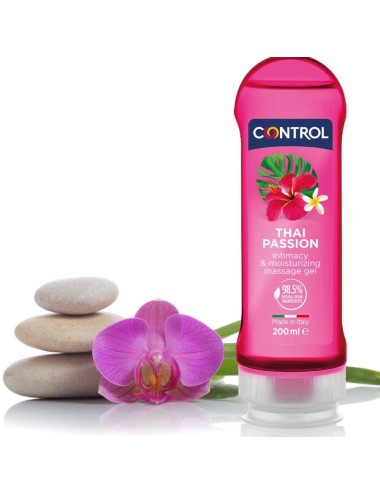 CONTROL - 2 EN 1 MASSAGE & PLEASURE THAI PASSION 200 ML