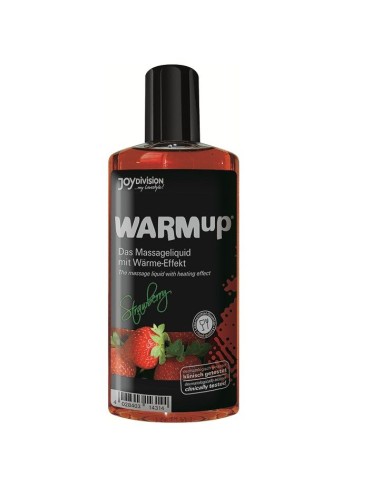 JOYDIVISION WARMUP - ACEITE DE MASAJE EFECTO CALOR FRESA 150ML