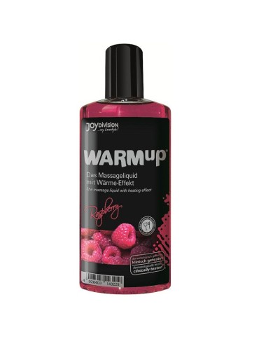 JOYDIVISION WARMUP - ACEITE DE MASAJE EFECTO CALOR FRAMBUESA 150ML