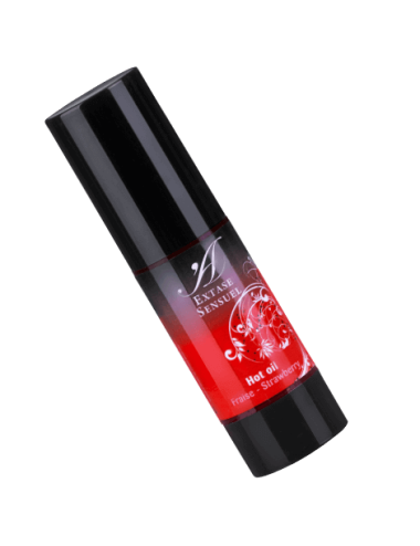 EXTASE SENSUAL - ACEITE ESTIMULANTE CALOR FRESA 30 ML