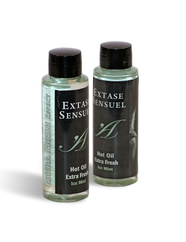 EXTASE SENSUAL - ACEITE MASAJE EFECTO EXTRA FRESH HIELO 100 ML