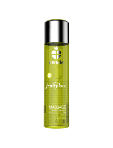 SWEDE - FRUITY LOVE ACEITE EFECTO CALOR VAINILLA Y PERA 120 ML