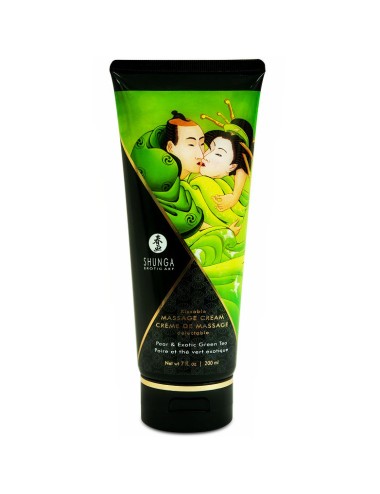 SHUNGA - CREMA MASAJE PERA & TÉ VERDE 200 ML