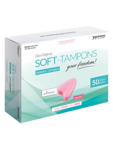 JOYDIVISION SOFT-TAMPONS - TAMPONES ORIGINALES MINI LOVE / 50UDS