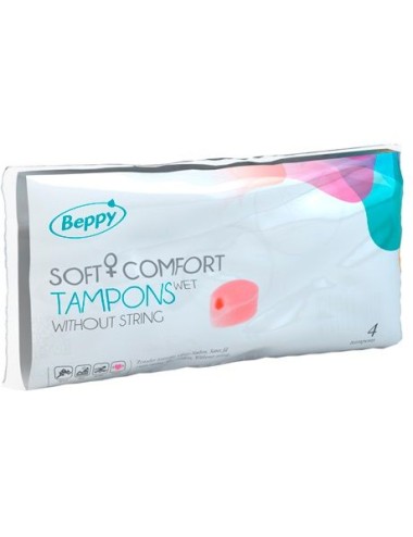 BEPPY - TAMPONES LUBRICADOS 4 UDS