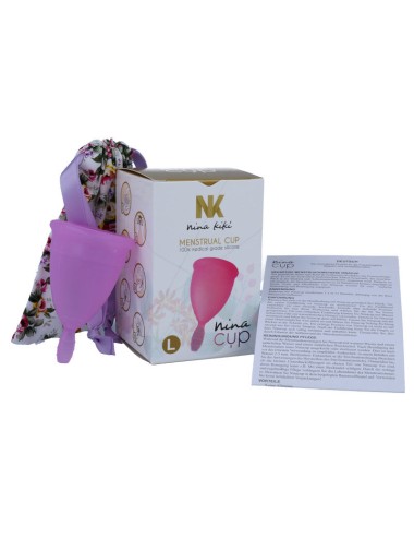 NINA KIKÍ - COPA MENSTRUAL TALLA L LILA