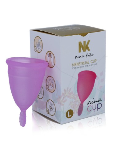 NINA KIKÍ - COPA MENSTRUAL TALLA L LILA