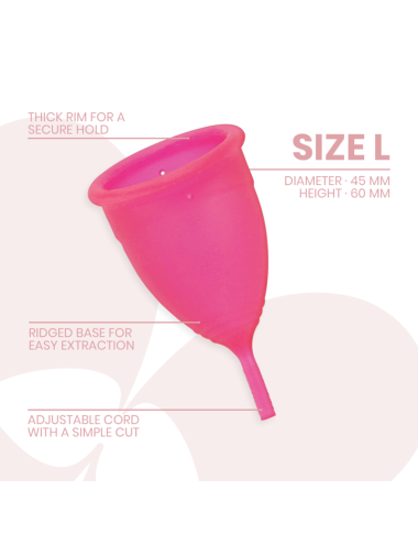 INTIMICHIC - COPA MENSTRUAL SILICONA MEDICA L