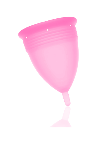 STERCUP - COPA MENSTRUAL FDA SILICONA TALLA L ROSA