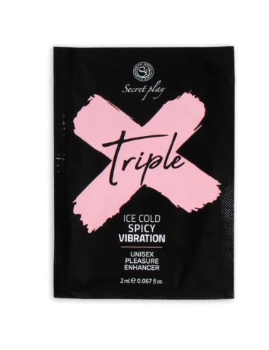 SECRETPLAY - MONODOSIS TRIPLE X INTENSIFICADOR PLACER