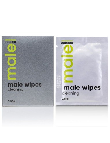COBECO - MALE WIPES TOALLITAS HIGIENICAS 6 X 2.5ML